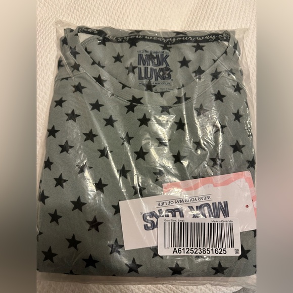 Muk Luks Other - Muk Luks 2 Piece Star Loungewear NWT